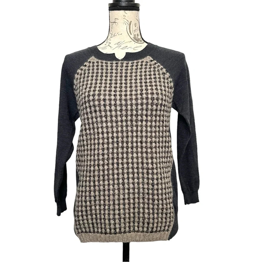 Karen Millen lyocell‎ wool angora blend Pull On Sweater Size 3